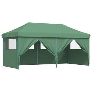 vidaXL Party Tent 292 x 580 x 315 cm Gr&oslash;n Oxford stof