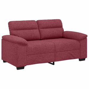 vidaXL 2-personers sofa 160x81x84 cm stof vinr&oslash;d