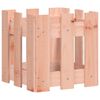 vidaXL plantekasse med stakitdesign 30x30x30 cm massiv douglasfyr