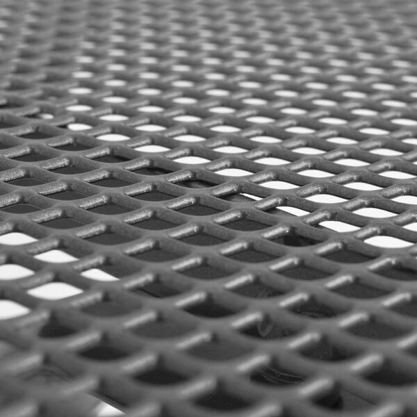 vidaXL havebord stålnet 90 x 90 x 72 cm