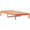 vidaXL daybed uden madras 80x200 cm massivt fyrretr&aelig; gyldenbrun