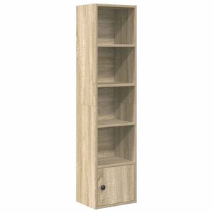 vidaXL bogreol 31x24x127 cm konstrueret tr&aelig; sonoma-eg