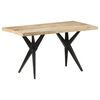 vidaXL spisebord 140x70x76 cm ru mangotr&aelig;
