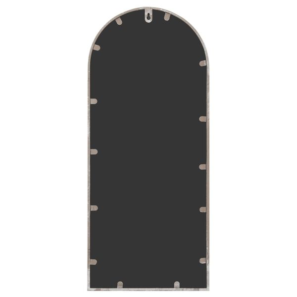 vidaXL havespejl 100x45 cm jern sandfarvet