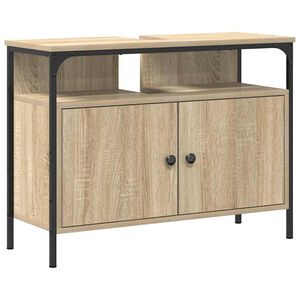 vidaXL Badev&aelig;relsesskabsunder Brun 80 x 30 x 60 cm Konstrueret tr&aelig;