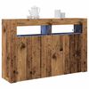 vidaXL Sideboard Gammelt tr&aelig; 116 x 30 x 75 cm Konstrueret tr&aelig;