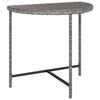 vidaXL havebord 80x50x75 cm polyrattan gr&aring;