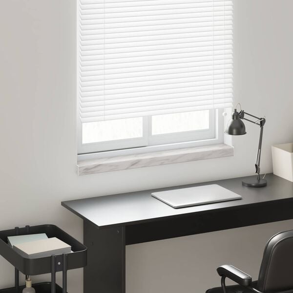 vidaXL Vindueskarm Marmor Tekst -enure 100 x 15 x 4,5 cm PVC