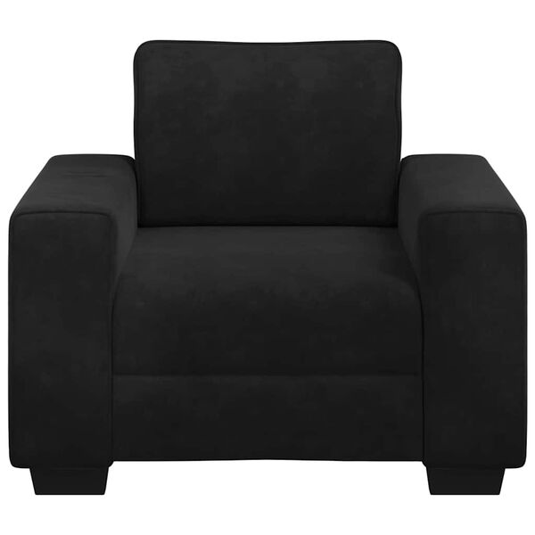 vidaXL sofastol 100x77x82 cm fl&oslash;jl sort