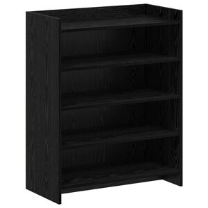 vidaXL Sko skab Sort eg 73,5 x 36 x 92 cm Konstrueret tr&aelig;
