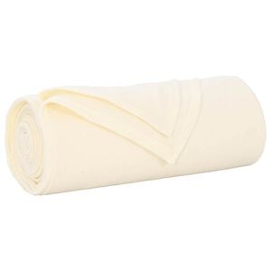 vidaXL Kastet&aelig;pper 24 stk. Cremefarvet 170 x 130 cm 7.81 kg Fleece
