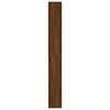 vidaXL vaskemaskineskab 64x24x190 cm brun egetræsfarve