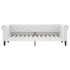 vidaXL daybed 90x200 cm kunstl&aelig;der hvid