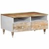 vidaXL sofabord 80x54x40 cm massivt mangotr&aelig;