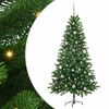 vidaXL Juletr&aelig; med 150 LED'er med stativ Gr&oslash;n 150 cm PE