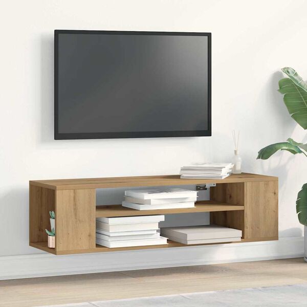 vidaXL TV-skab artisian oak 100 x 30 x 26,5 cm Konstrueret tr&aelig;