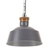 vidaXL industriel h&aelig;ngelampe 32 cm E27 gr&aring;
