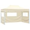 vidaXL Party Tent Creme 280 x 410 x 315 cm Oxford stof