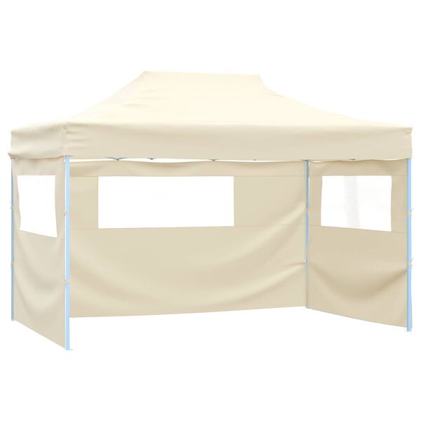 vidaXL Party Tent Creme 280 x 410 x 315 cm Oxford stof