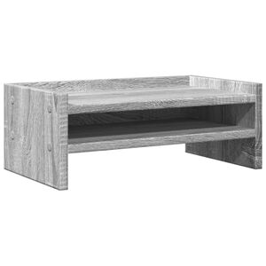 vidaXL sk&aelig;rmstander 42x24x16 cm konstrueret tr&aelig; gr&aring; sonoma-eg