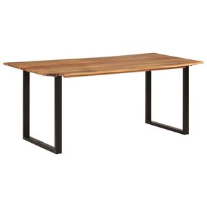 vidaXL spisebord 180x90x76 cm massivt akacietr&aelig;