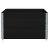 vidaXL plantekasse 150x100 cm massivt fyrretr&aelig; sort