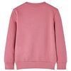 Sweatshirt til børn str. 128 pink