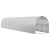vidaXL Kyllingehus S&oslash;lv 1200 x 200 x 200 cm Galvaniseret st&aring;l