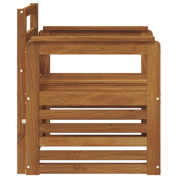 vidaXL Udend&oslash;rs sofagruppe Naturfarvet 71 x 63 x 73 cm