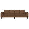 vidaXL Stue Sofa Brun 250 x 77 x 76 cm