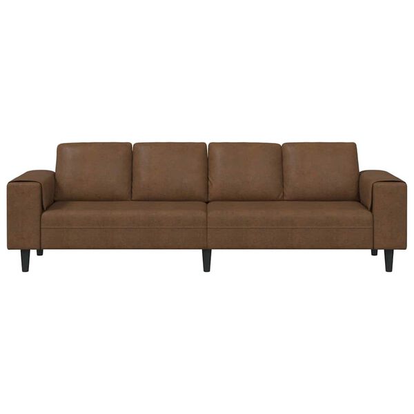 vidaXL Stue Sofa Brun 250 x 77 x 76 cm