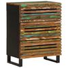 vidaXL sk&aelig;nk 60x34x75 cm massivt akacietr&aelig;