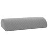 vidaXL Benpude Geometrisk Gr&aring; 52 x 20 x 11 cm Memory Skum
