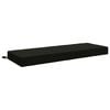 vidaXL S&aelig;dehynde SOEST 100% polyester Sort 120 x 40 x 10 cm