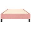 vidaXL sengeramme 80x200 cm fl&oslash;jl pink