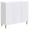 vidaXL Sideboard Hvid 89 x 34,5 x 80 cm Konstrueret tr&aelig;