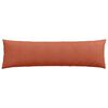vidaXL Sofapuder 2 pcs Rød orange 145 x 40 cm Velourstof