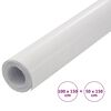 vidaXL bilfolier 2 stk. 100x150 cm + 50x150 cm 4D hvid