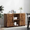 vidaXL Sideboard med hylde FLORIN Gammelt tr&aelig; 88,5 x 30,5 x 55,5 cm