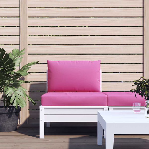 vidaXL pallehynder 2 stk. oxfordstof pink