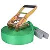 vidaXL slackline 15 m x 50 mm 150 kg gr&oslash;n