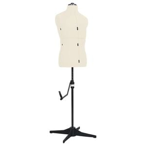vidaXL just&eacute;rbar gine str. 37-45 mand cremefarvet