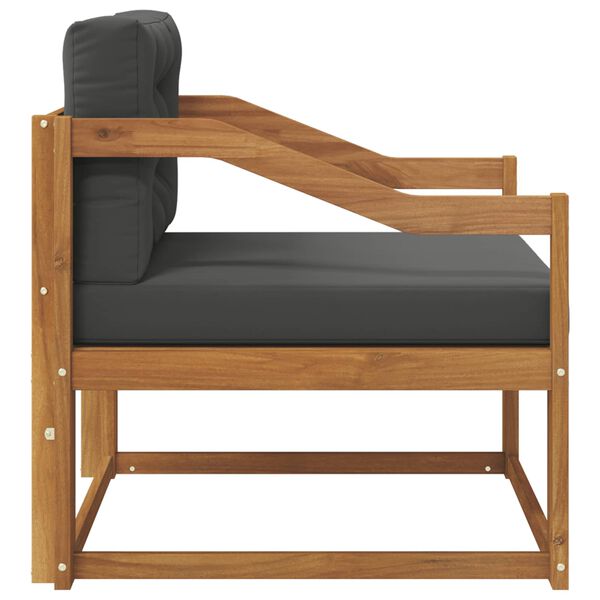 vidaXL Udend&oslash;rs Mellem Sofa Massivt Akacietr&aelig; Naturfarvet