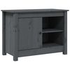 vidaXL tv-bord 70x36,5x52 cm massivt fyrretr&aelig; gr&aring;
