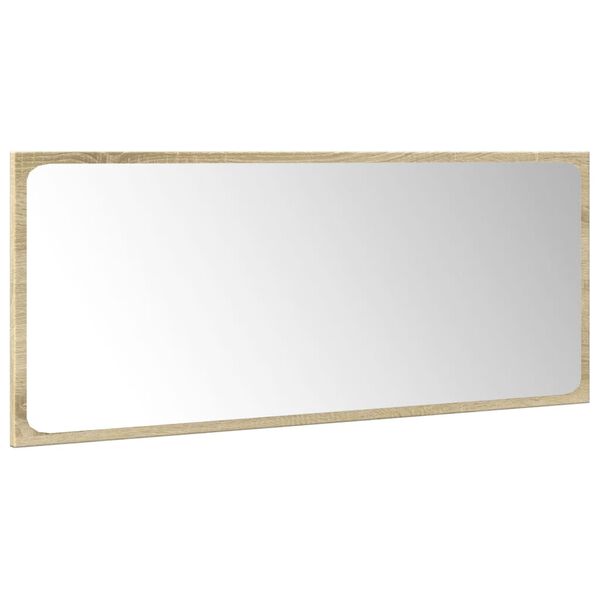 vidaXL m&oslash;bels&aelig;t til badev&aelig;relse 3 dele konstrueret tr&aelig; sonoma-eg