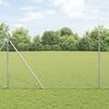 vidaXL Hegnsp&aelig;l S&oslash;lv 10 x 1,5 m (25 mm mesh) St&aring;l