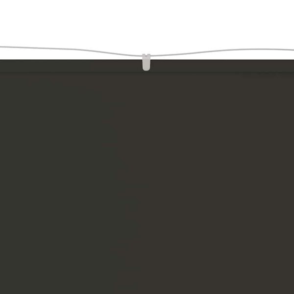 vidaXL lodret markise 140x800 cm oxfordstof antracitgr&aring;