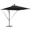 vidaXL Kantilever bananparasol Sort 249 x 249 x 250 cm