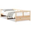 vidaXL daybed 80x200 cm massivt fyrretr&aelig; naturfarvet
