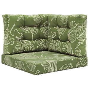 vidaXL Udend&oslash;rs Sofa Pude Stof Bladdesign 60 x 60 cm Bladdesign